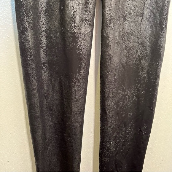 Vince Camuto Leggings Black Crinkled - Picture 4 of 12